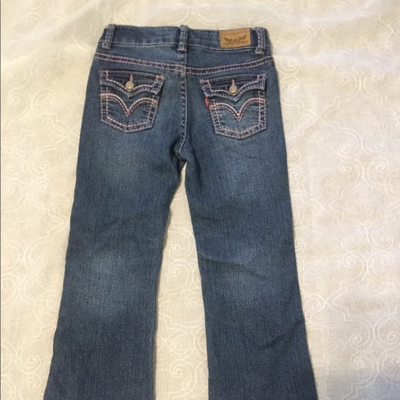 Girls Regular Levi Jeans - Picture 4 of 4